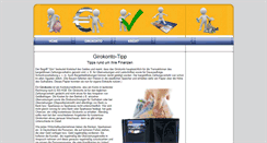 Desktop Screenshot of girokonto-tipp.de